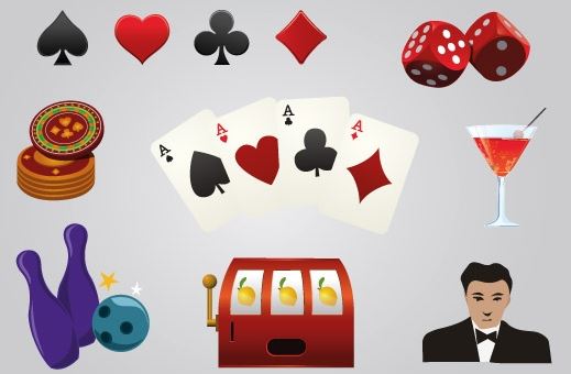 olika casinosymboler